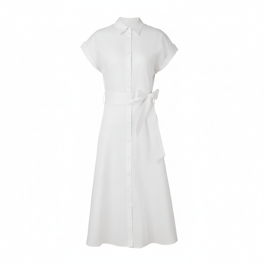 Mariam Maxi Dress in Soft Linen